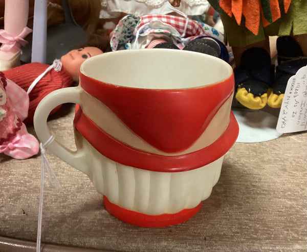 Vintage 1972 Ernest J. Keebler Elf Plastic Advertising Cup