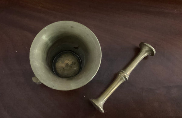 Mini Brass Mortar & Pestle