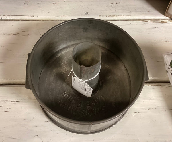 Swans Down Cake Flour E Katzinger Co.  Metal Tube Cake Pan