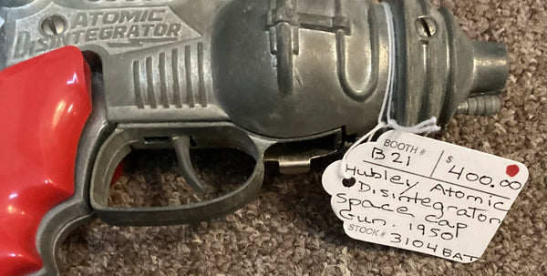 Hubley 1950’s Atomic Disintegrator Toy Space Cap Gun