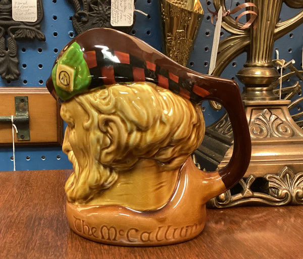 The McCallum 1930 Promotional Character Jug for D & J Distillery