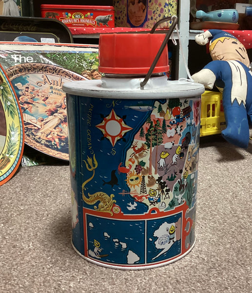 Esso "Happy Motoring" Advertising Water Jug Cooler