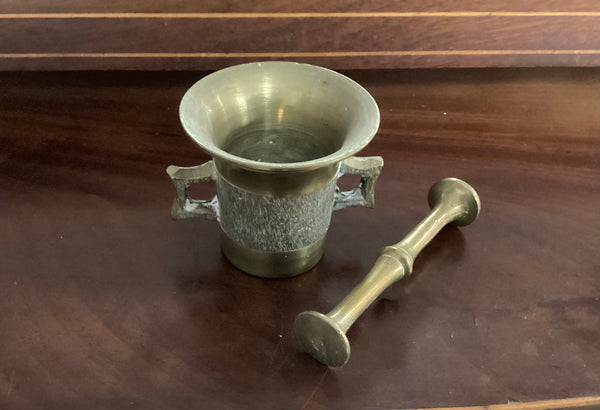 Mini Brass Mortar & Pestle