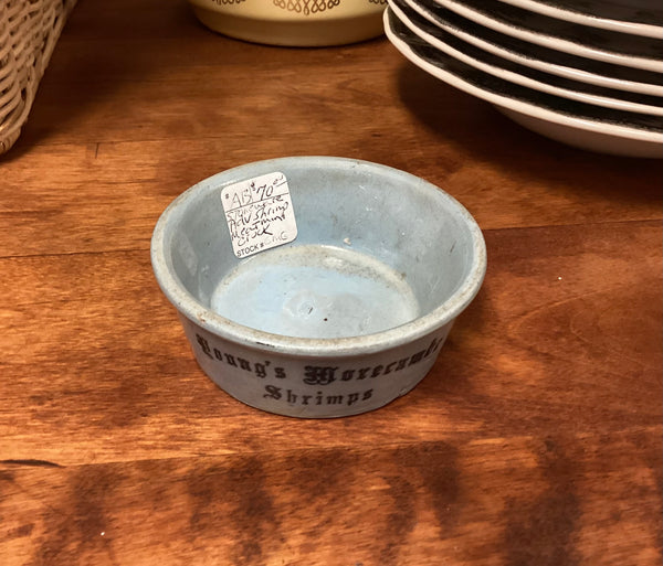 Young’s Morecambe Potted Shrimps Advertising Crock