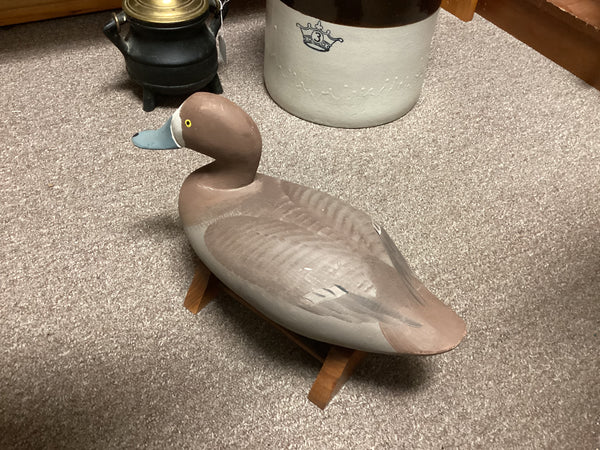 Hand Carved R. Madison Mitchell Duck Decoy