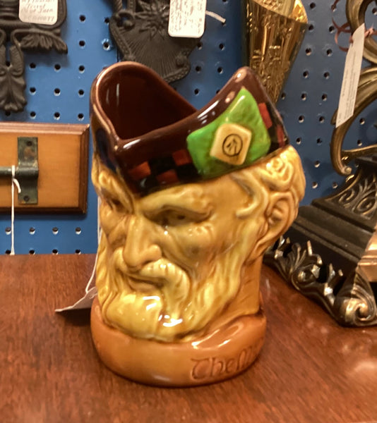 The McCallum 1930 Promotional Character Jug for D & J Distillery