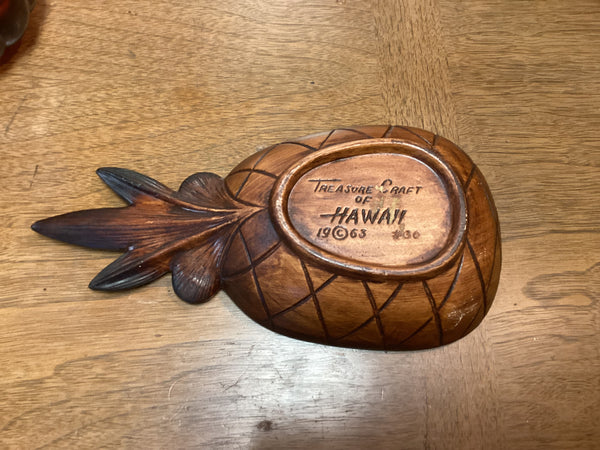 Treasure Craft of Hawaii MCM Ceramic Pineapple Ashtray