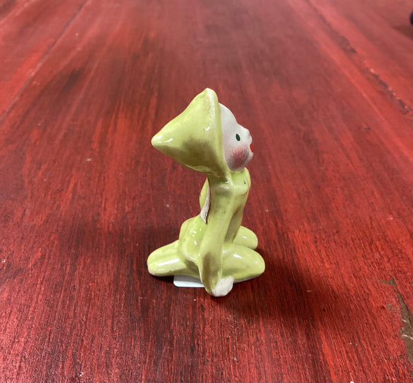 Pixie Potters Laguna Beach Calif. Yellow Pixie Figurine