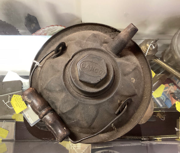 Canco Galvanized Metal Garage Oil Can
