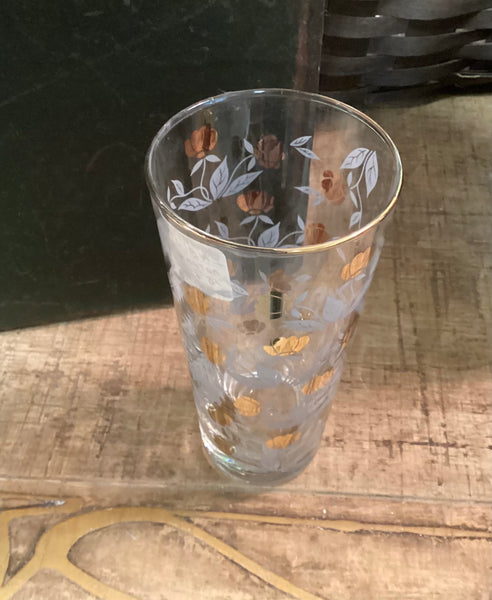 Hall Autumn Leaf 1960 Libbey 15 oz Drinking Glass