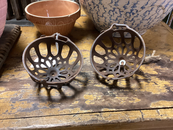 Antique Cast Iron String Holder