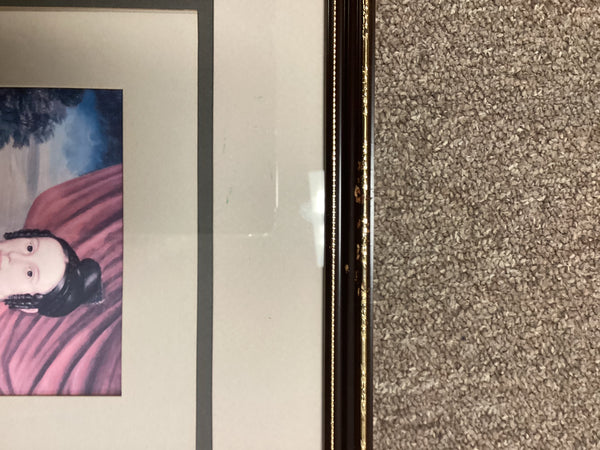 Mrs. Miner and Daughter Framed Print