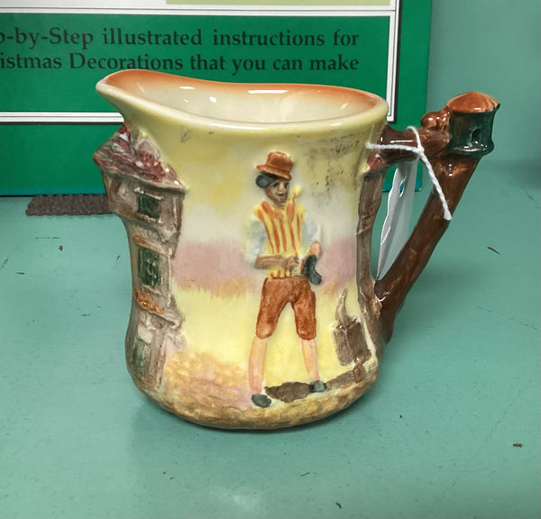 Royal Doulton Charles Dickens Series Ware Sam Weller Relief Pitcher D6398