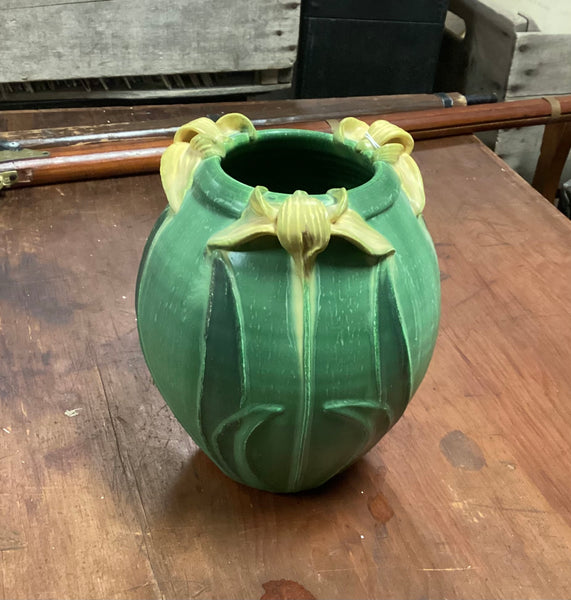 Ephraim Art Pottery "Japanese Iris" by Laura Klein