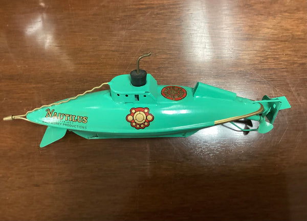 Walt  Disney 20,000 Leagues Under the Sea Nautilus Toy Submarine Sutcliffe Model