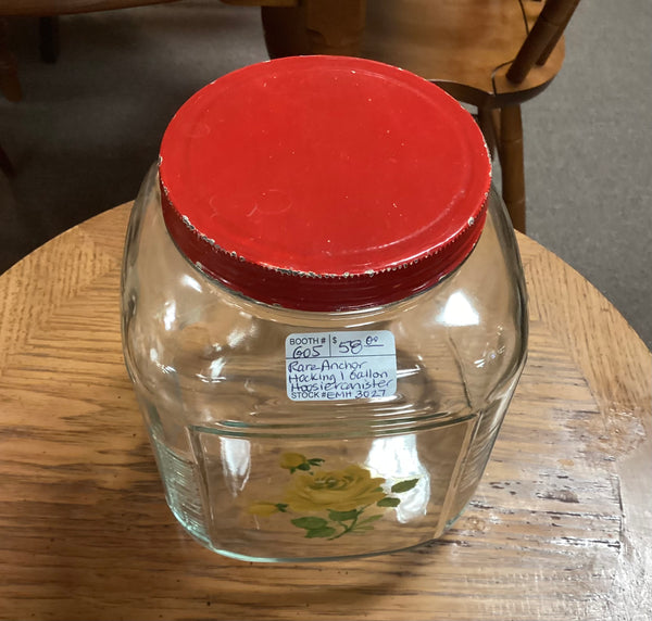 Anchor Hocking 1 Gallon Hoosier Cabinet Cannister