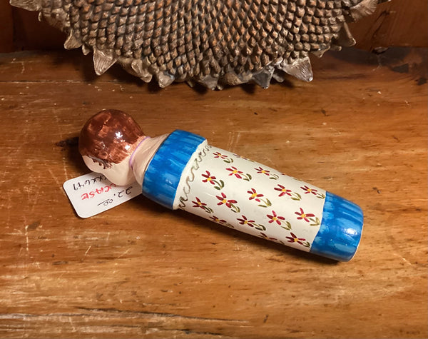 Painted Wooden Peg Doll