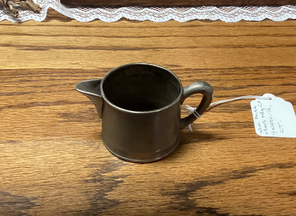 Salesman Sample Pewter Jug Wm Prisk & Sons Mfg. Yalesville CT