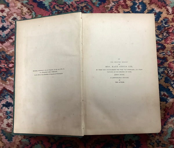 Personal Reminiscences of General Robert E Lee 1874 Edition