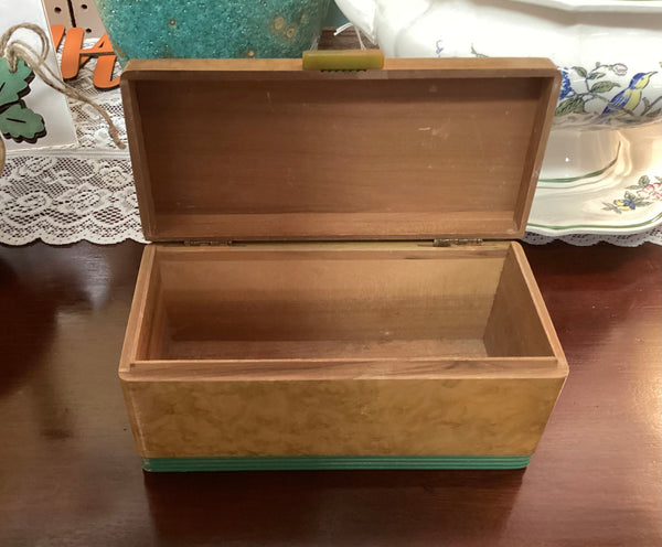 Benson & Hedges Wooden Art Deco Style Cigarette Box