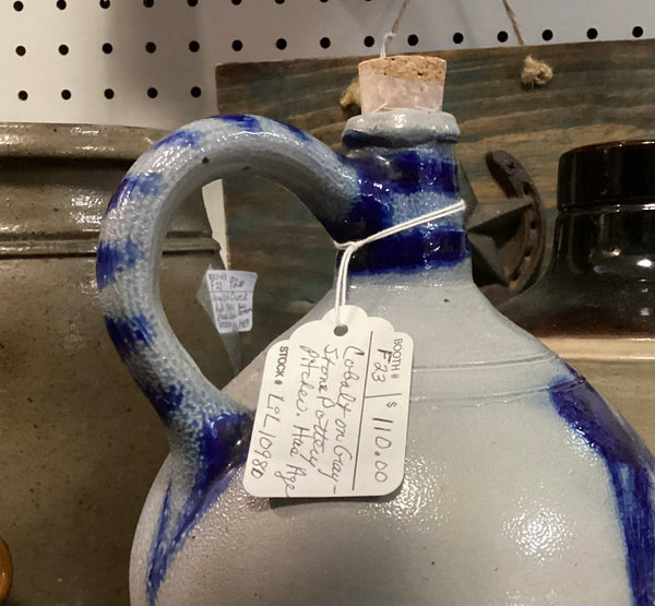 Salt Glazed Pottery Jug