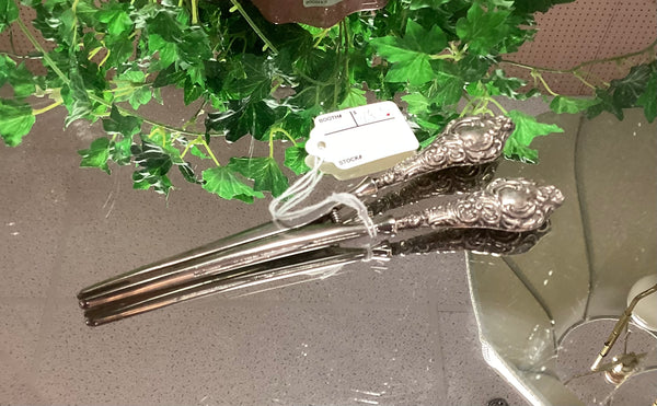 Sterling Silvered Handled Glove Stretcher