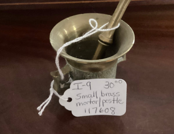 Mini Brass Mortar & Pestle