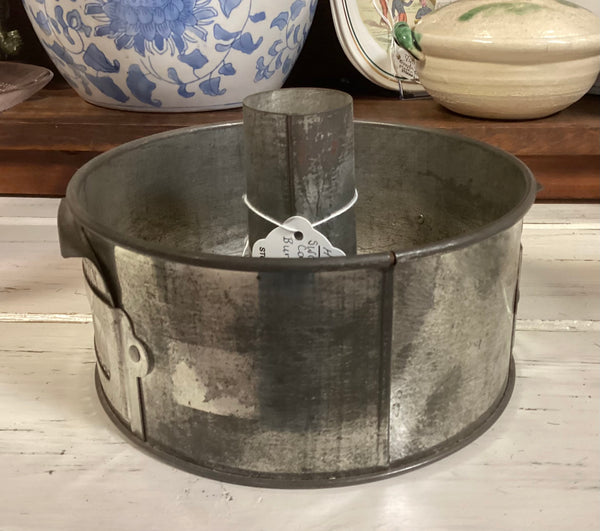 Swans Down Cake Flour E Katzinger Co.  Metal Tube Cake Pan