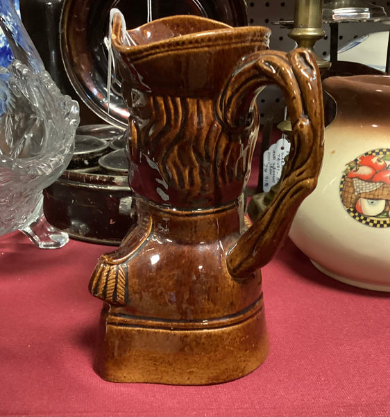 Rockingham Duke of Wellington Commemorative Death Character Jug