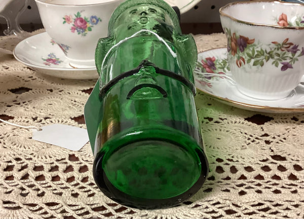 Empoli Green Art Glass Angel Vase