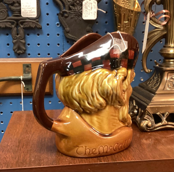 The McCallum 1930 Promotional Character Jug for D & J Distillery