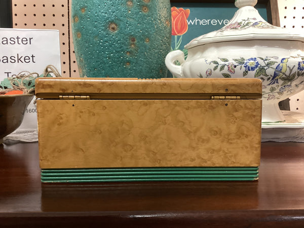 Benson & Hedges Wooden Art Deco Style Cigarette Box