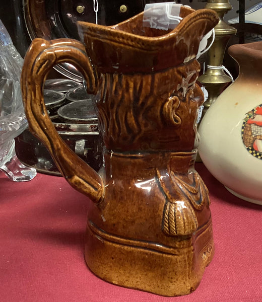 Rockingham Duke of Wellington Commemorative Death Character Jug
