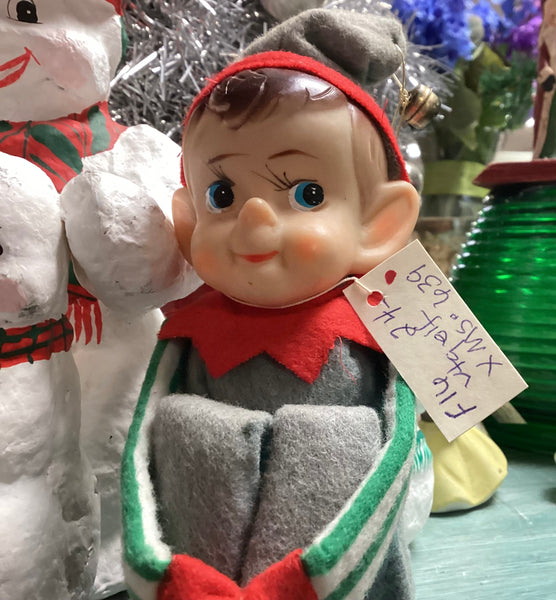 Vintage Christmas Knee Hugger Elf