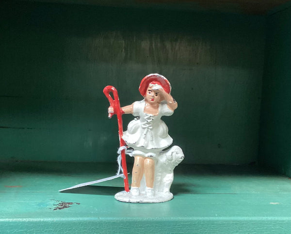 A Tommy Toy Painted Hollow Cast Lead Little Bo Peep