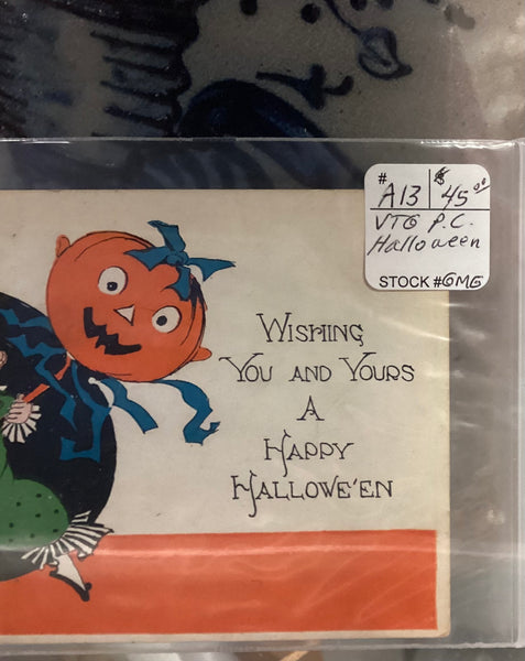Antique Mailed Halloween Post Card