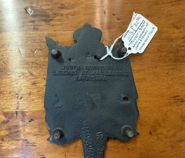 Virginia Metalcrafters 9-36 Trivet 350th Anniversary Landing at Jamestown