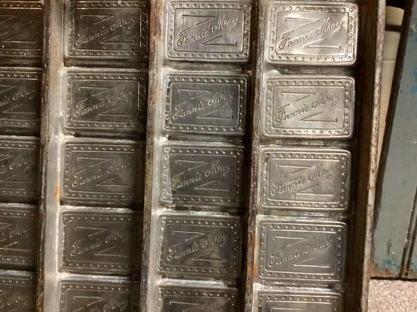 Fannie May Metal Chocolate Candy Mold