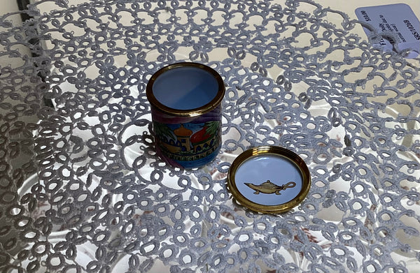 Staffordshire Enamels “1000 Arabian Nights” Trinket Box
