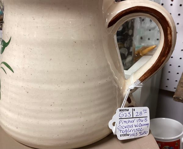Goebel Tegernsee Pitcher West Germany