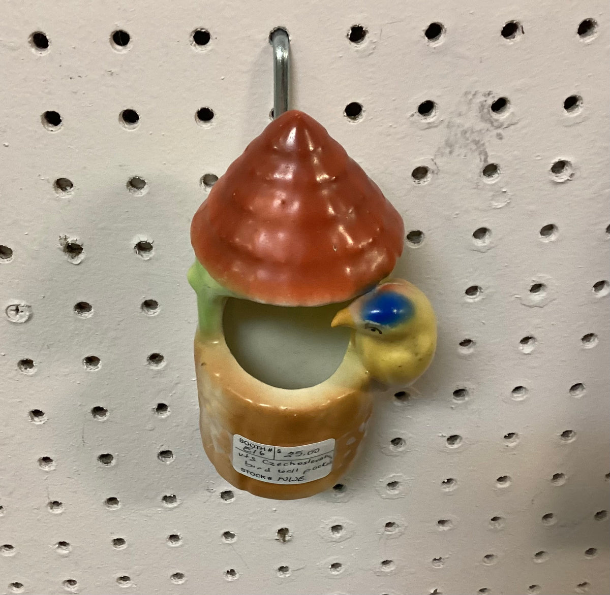 【廃盤】BIRDS WORS 小物入れ Ceramic Bird Wall Pocket Made in Czechoslovakia – Williamsburg