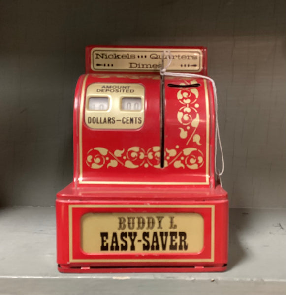 Buddy L Easy Saver 1970’s Metal Coin Bank