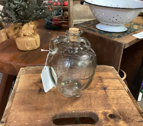 White House Vinegar Apple Shaped Quart Bottle