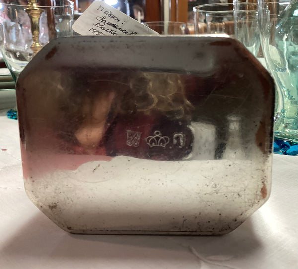 Lawrence B. Smith Silver Plate Tea Caddy