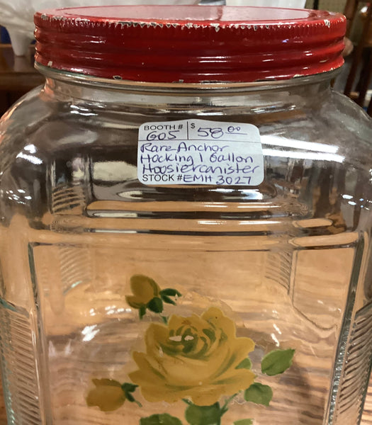 Anchor Hocking 1 Gallon Hoosier Cabinet Cannister