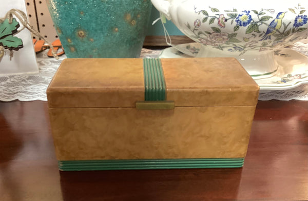 Benson & Hedges Wooden Art Deco Style Cigarette Box