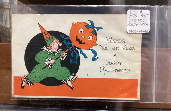 Antique Mailed Halloween Post Card