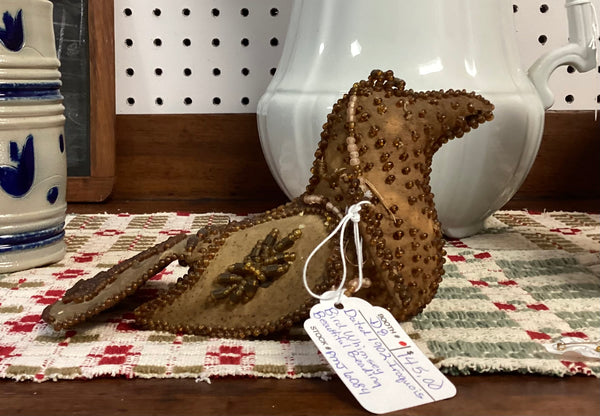 Iroquois Stitched Beaded Bird Whimsy Pin Cushion