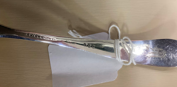 S. Kirk & Son Sterling Silver Monogrammed Chrysanthemum Ladle