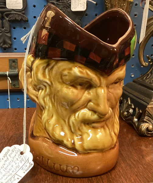 The McCallum 1930 Promotional Character Jug for D & J Distillery